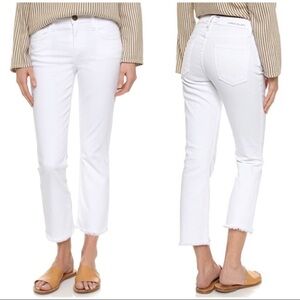 Nwt Current/Elliot High Waist Kick Jean Sugar - 25